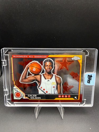 Caleb wilson topps - caleb, chrome